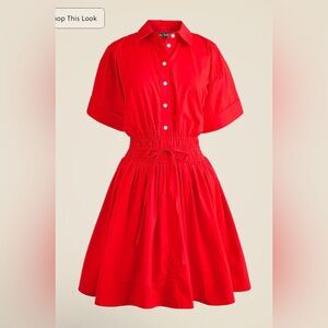 J. Crew Red Mini Dress